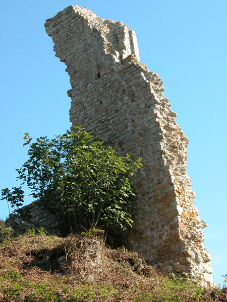 La "torre" da ovest