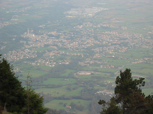Monte Pallone: panorama con vista sulla pianura da Cima Mandria
